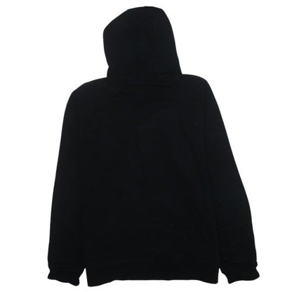 Calvin Klein Men's Black Pullover Hoodie Size L Fleece Logo Sweatshirt