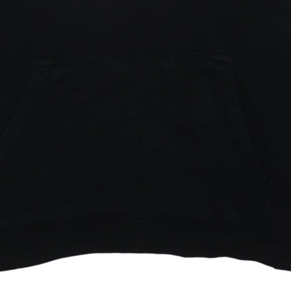 Calvin Klein Men's Black Pullover Hoodie Size L Fleece Logo Sweatshirt