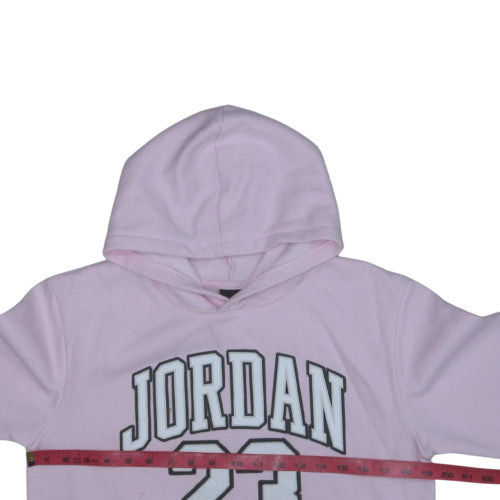 Jordan Girls Pink Hoodie XL 13-15 Years Pullover Graphic Hooded Sweatshirt