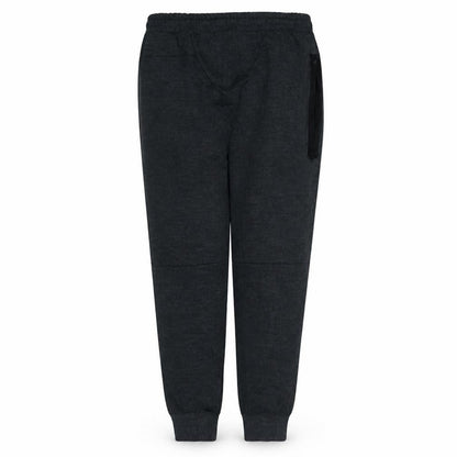 Nike Men's Black Jogger Trousers L Regular Fit Fleece Casual Pants