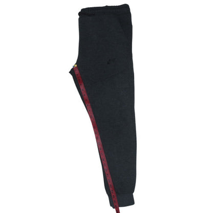 Nike Men's Black Jogger Trousers L Regular Fit Fleece Casual Pants