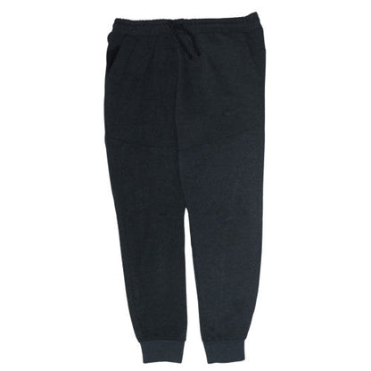 Nike Men's Black Jogger Trousers L Regular Fit Fleece Casual Pants