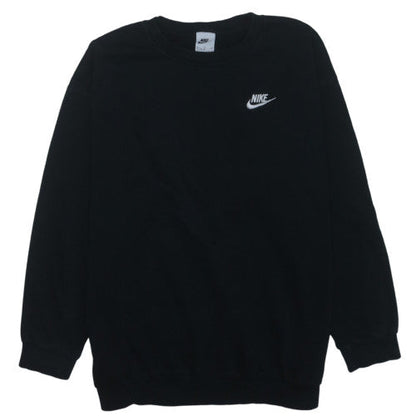Nike Boys Black XL Sweatshirt Crew Neck Fleece Pullover Classic Style