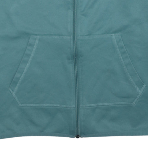 Nike Mens Green Full Zip Dri-Fit Hoodie Size L