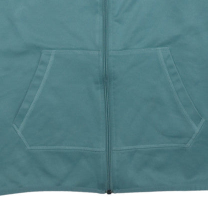 Nike Mens Green Full Zip Dri-Fit Hoodie Size L