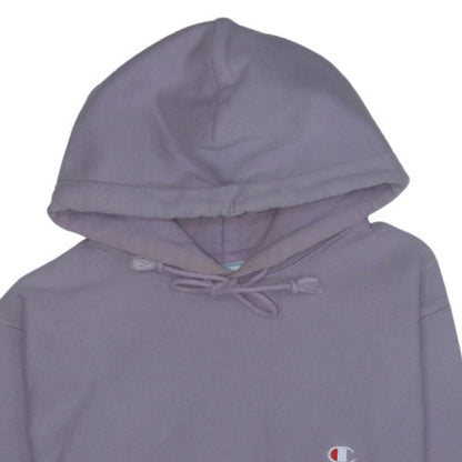 Champion Women’s Purple Small Reverse Weave Pullover Hoodie