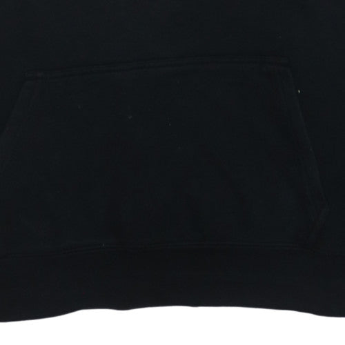 Mens UK Size 2XL Russell Athletic Black Pullover Hoodie