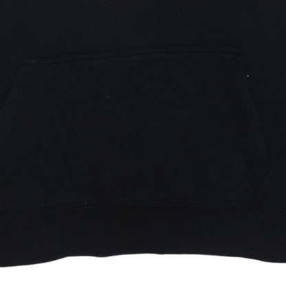 Mens UK Size 2XL Russell Athletic Black Pullover Hoodie