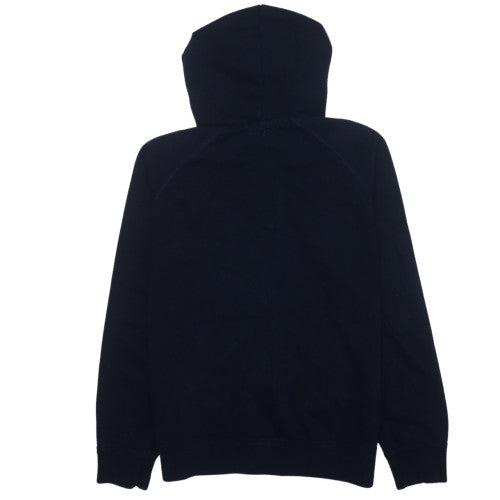GAP Men’s Black Full Zip Hoodie M Logo Fleece Sweatshirt