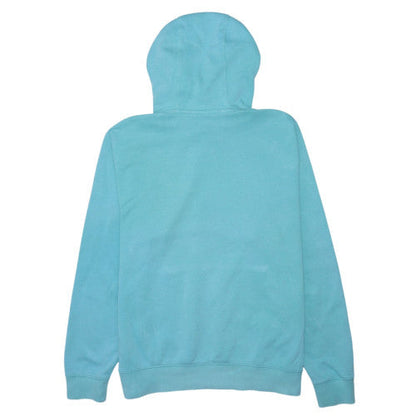 Nike Womens Blue Pullover Hoodie Medium Cotton Blend Casual