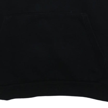 Puma Mens Black L Pullover Hoodie Sportswear Logo Hooded Sweatshirt