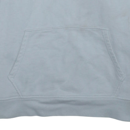 Levi's Men's White Pullover Hoodie L Relaxed Fit Logo Sweatshirt