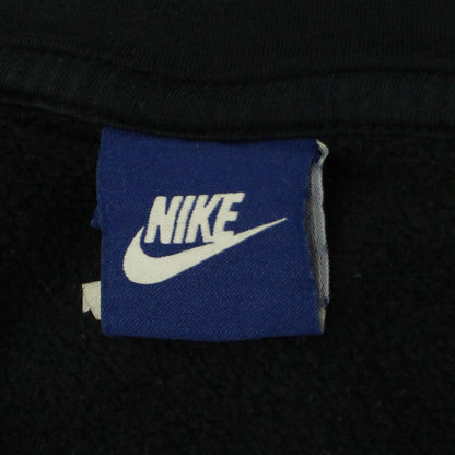 Nike Men's Black Full Zip Hoodie L Sports Fleece Graphic