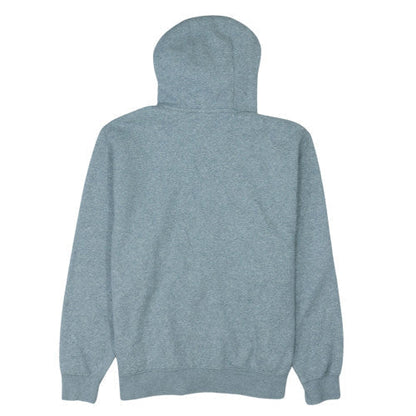 Nike Men's Grey Pullover Hoodie L Regular Fit Fleece Sweatshirt