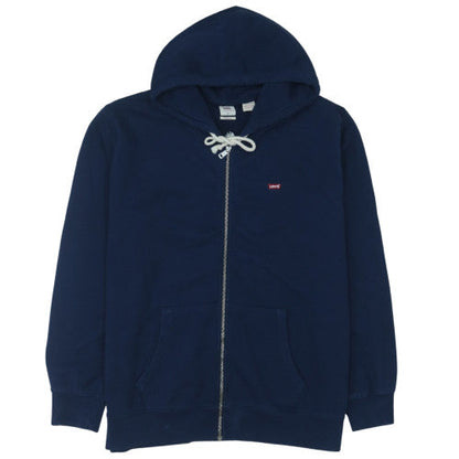 Levi's Men's Blue Full Zip Hoodie XL Standard Fit Cotton