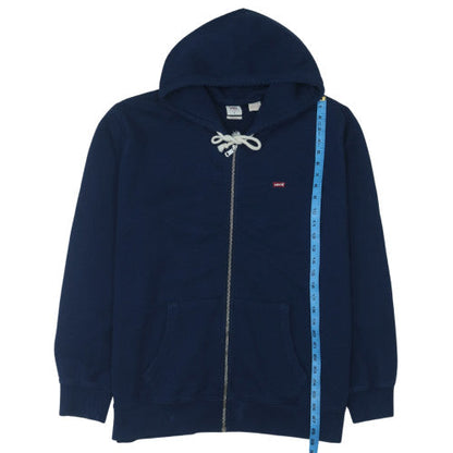 Levi's Men's Blue Full Zip Hoodie XL Standard Fit Cotton