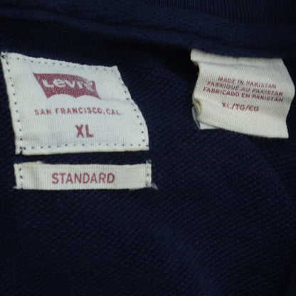 Levi's Men's Blue Full Zip Hoodie XL Standard Fit Cotton