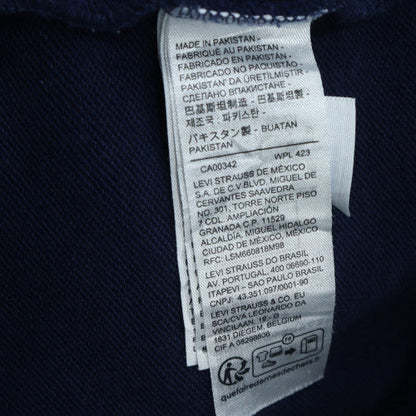 Levi's Men's Blue Full Zip Hoodie XL Standard Fit Cotton