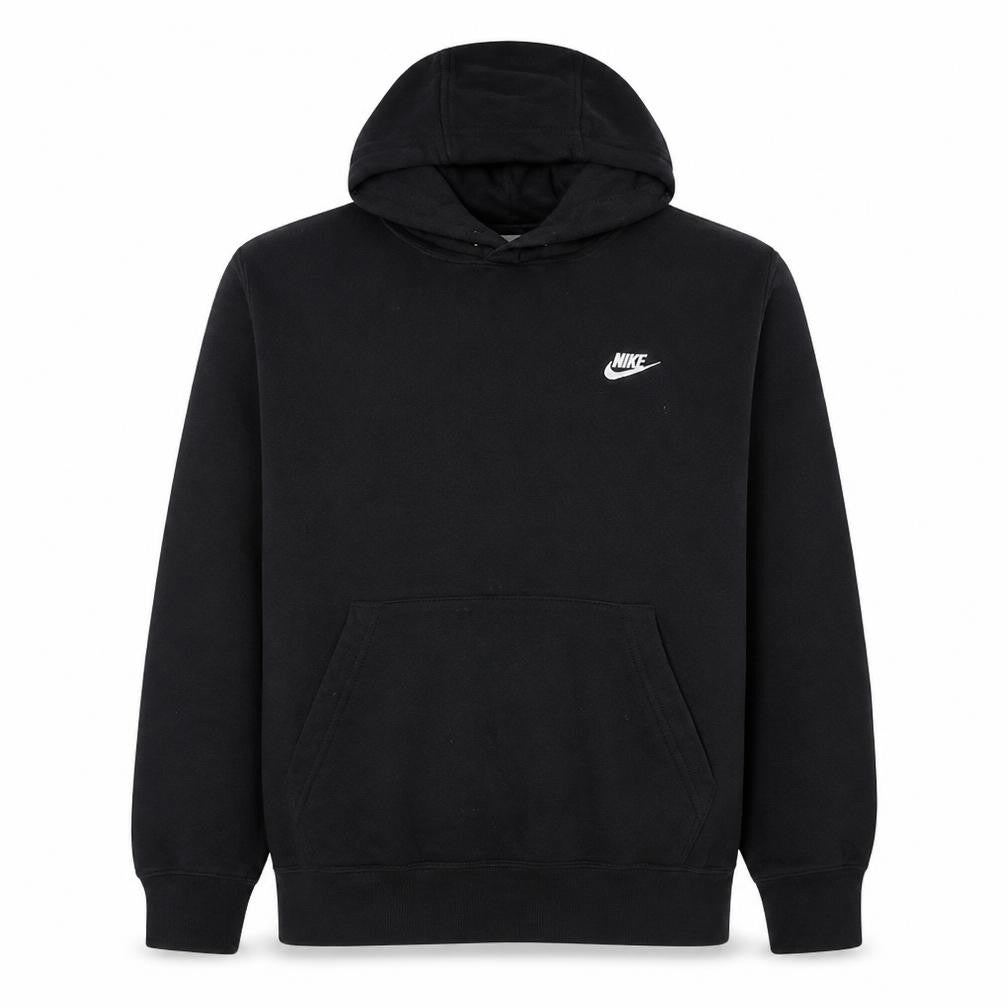 Nike Men's Black Pullover Hoodie L Fleece Sportswear