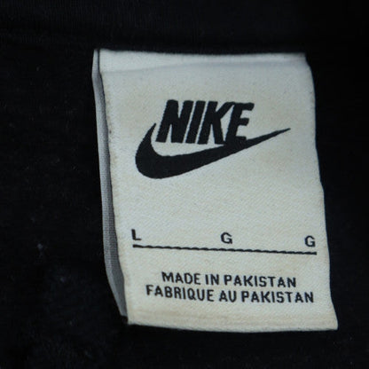 Nike Men's Black Pullover Hoodie L Fleece Sportswear