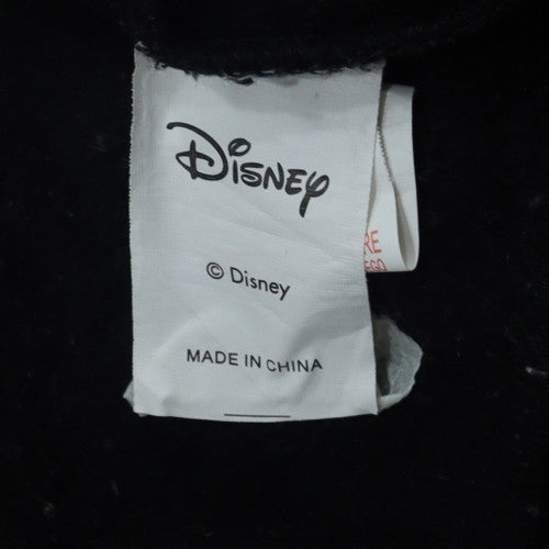 Disney Womens Black 2XL Pullover Hoodie with Mickey Mouse Print