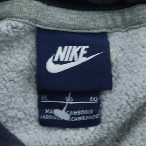 Nike Men's Blue XL Pullover Hoodie Fleece Sweatshirt
