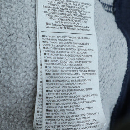 Nike Men's Blue XL Pullover Hoodie Fleece Sweatshirt