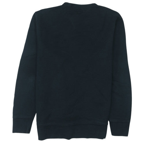 Levi's Men's Black Crew Neck Graphic Logo Sweatshirt Size M