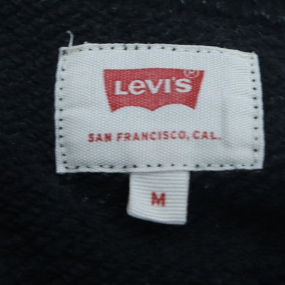 Levi's Men's Black Crew Neck Graphic Logo Sweatshirt Size M