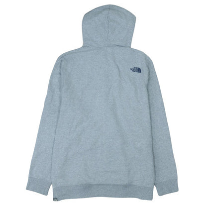 The North Face Men's Grey 2XL Full Zip Hoodie Fleece