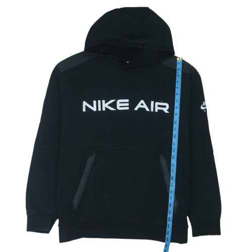 Nike Air Men's Black 2XL Pullover Hoodie Fleece Sweatshirt