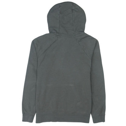 Nike Men's Grey Pullover Hoodie M Regular Fit Fleece Logo