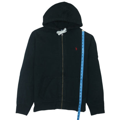 Polo Ralph Lauren Men’s Black Full Zip Hoodie XL Classic Fit