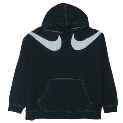 Nike Womens Black 3XL Pullover Hoodie with Logo Detail