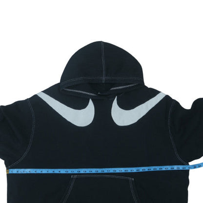 Nike Womens Black 3XL Pullover Hoodie with Logo Detail