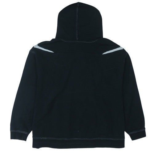 Nike Womens Black 3XL Pullover Hoodie with Logo Detail