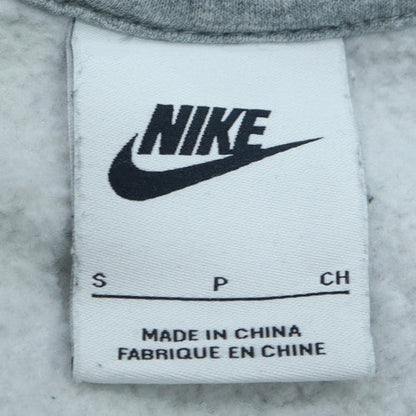 Nike Men's Grey Crew Neck Pullover Sweatshirt Size S