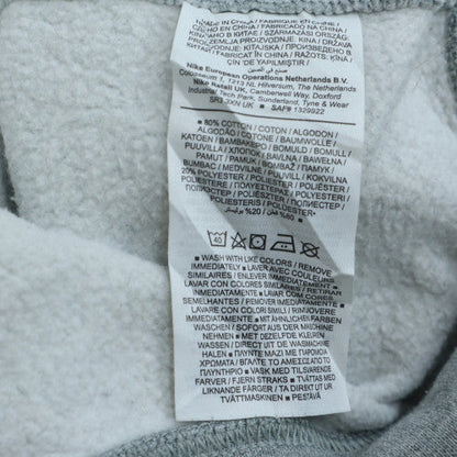 Nike Men's Grey Crew Neck Pullover Sweatshirt Size S