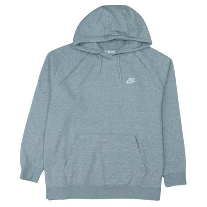Nike Men's Grey 2XL Pullover Hoodie Fleece Sweatshirt