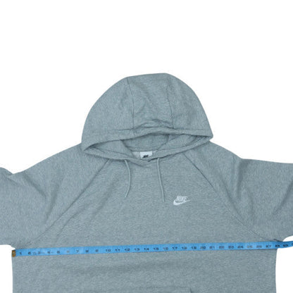 Nike Men's Grey 2XL Pullover Hoodie Fleece Sweatshirt
