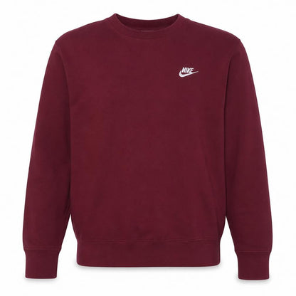 Nike Mens Red Crew Neck Pullover Sweatshirt Small