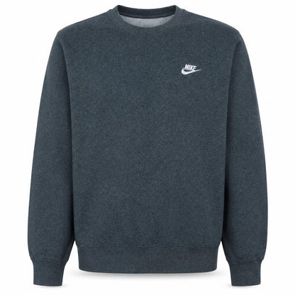 Nike Men's Grey Crew Neck Pullover Sweatshirt Size S