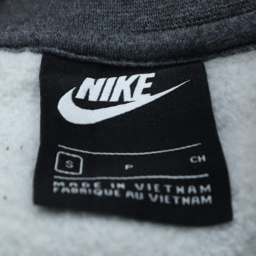Nike Men's Grey Crew Neck Pullover Sweatshirt Size S