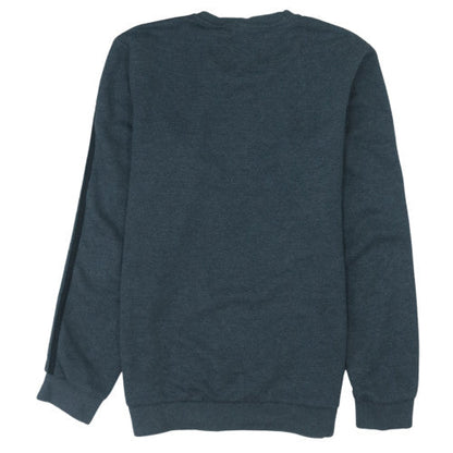 Adidas Men's Grey Crew Neck Pullover Sweatshirt Size M
