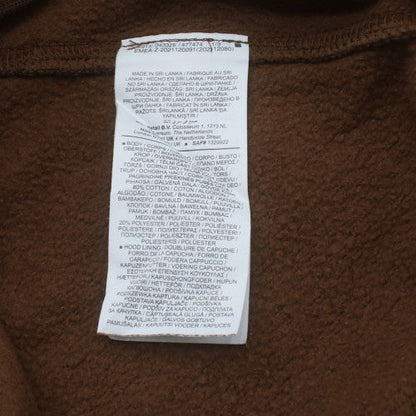 Nike Men's Brown Pullover Hoodie XS Fleece Logo Sweatshirt