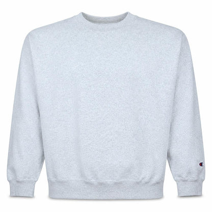 Champion Men's Grey 2XL Crew Neck Pullover Sweatshirt