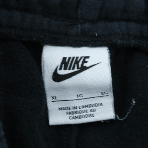Nike Men's Black XL Fleece Jogger Sweatpants with Pockets