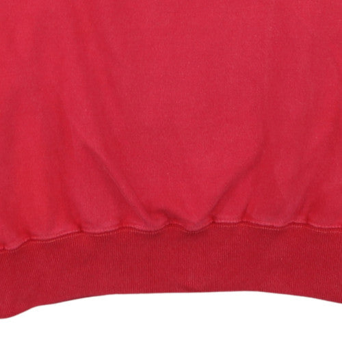 Chaps Ralph Lauren Men's Red Crew Neck Pullover Sweatshirt M