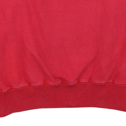 Chaps Ralph Lauren Men's Red Crew Neck Pullover Sweatshirt M