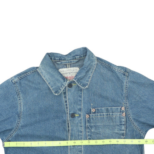 Levi Strauss & Co Women's Blue Denim Button Jacket Size M